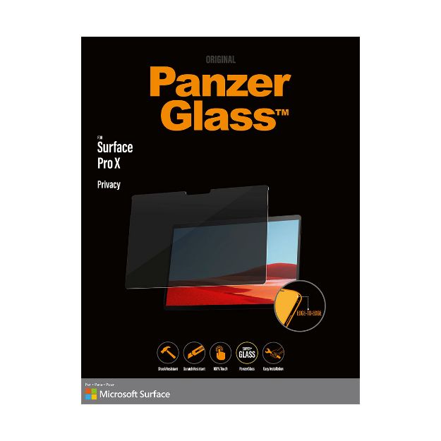 圖片 北歐嚴選品牌Panzer Glass Surface Pro X/8 /9/10 專用防窺玻璃保護貼
