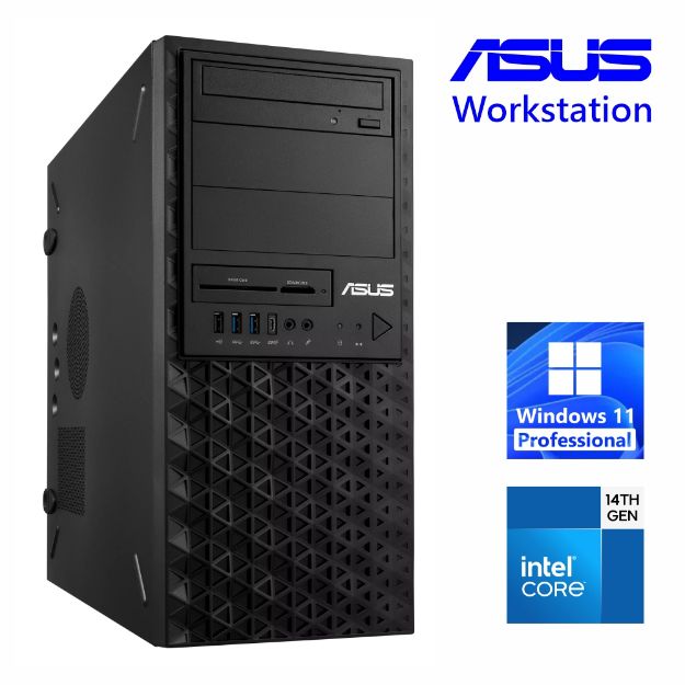 圖片 ASUS 工作站電腦 E500 G9 i7-14700/16G/512G SSD+1T HDD W11P